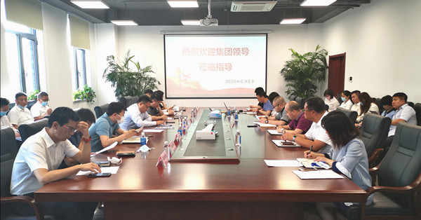 集團(tuán)黨委副書記、總經(jīng)理吳波一行到沈陽航空工業(yè)發(fā)展有限公司調(diào)研指導(dǎo)